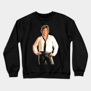 Johnny Logan 80s Aesthetic Fan Gift Design Crewneck Sweatshirt